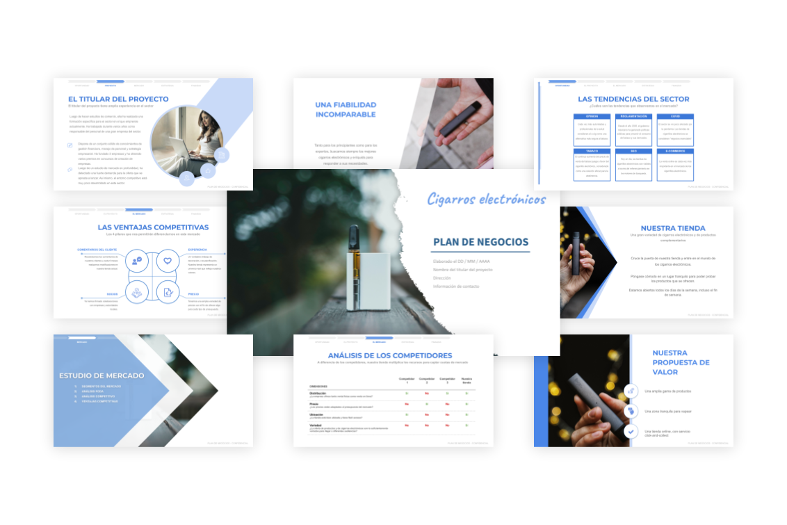 Plan de Negocios Cigarros Electrónicos