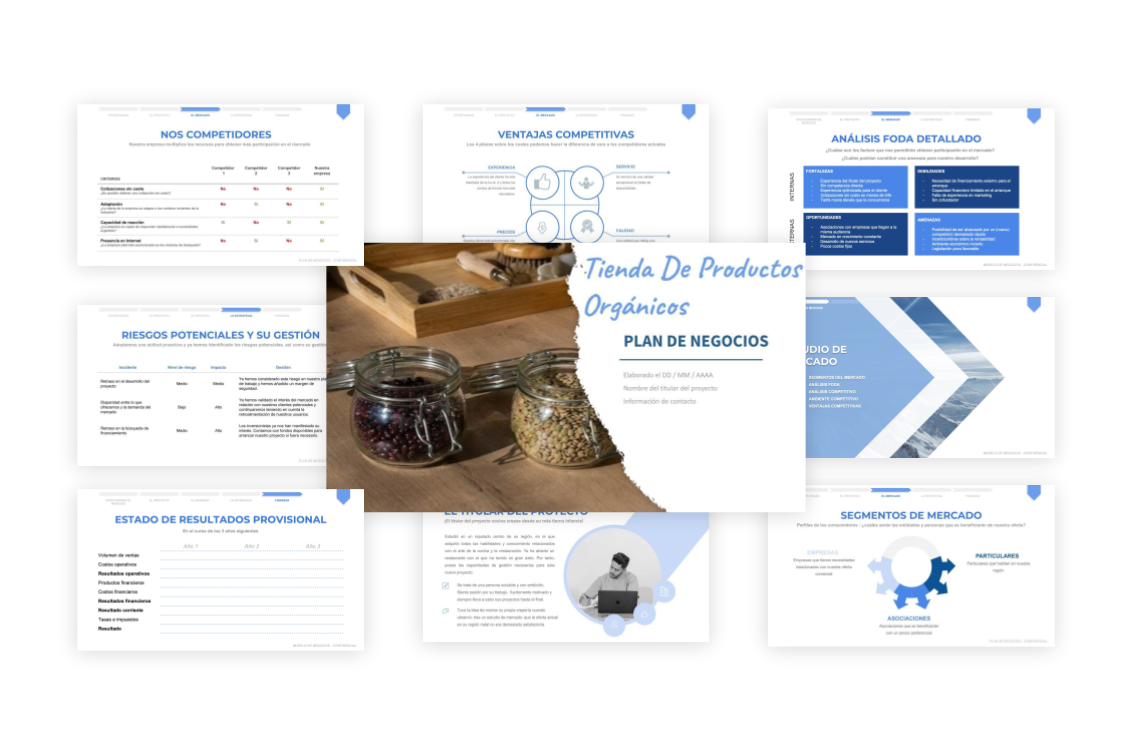 Plan de Negocios Tienda (Productos Orgánicos)