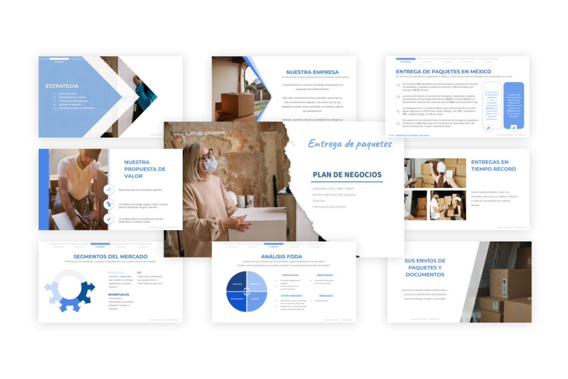 Plan de Negocios Entrega de Paquetes