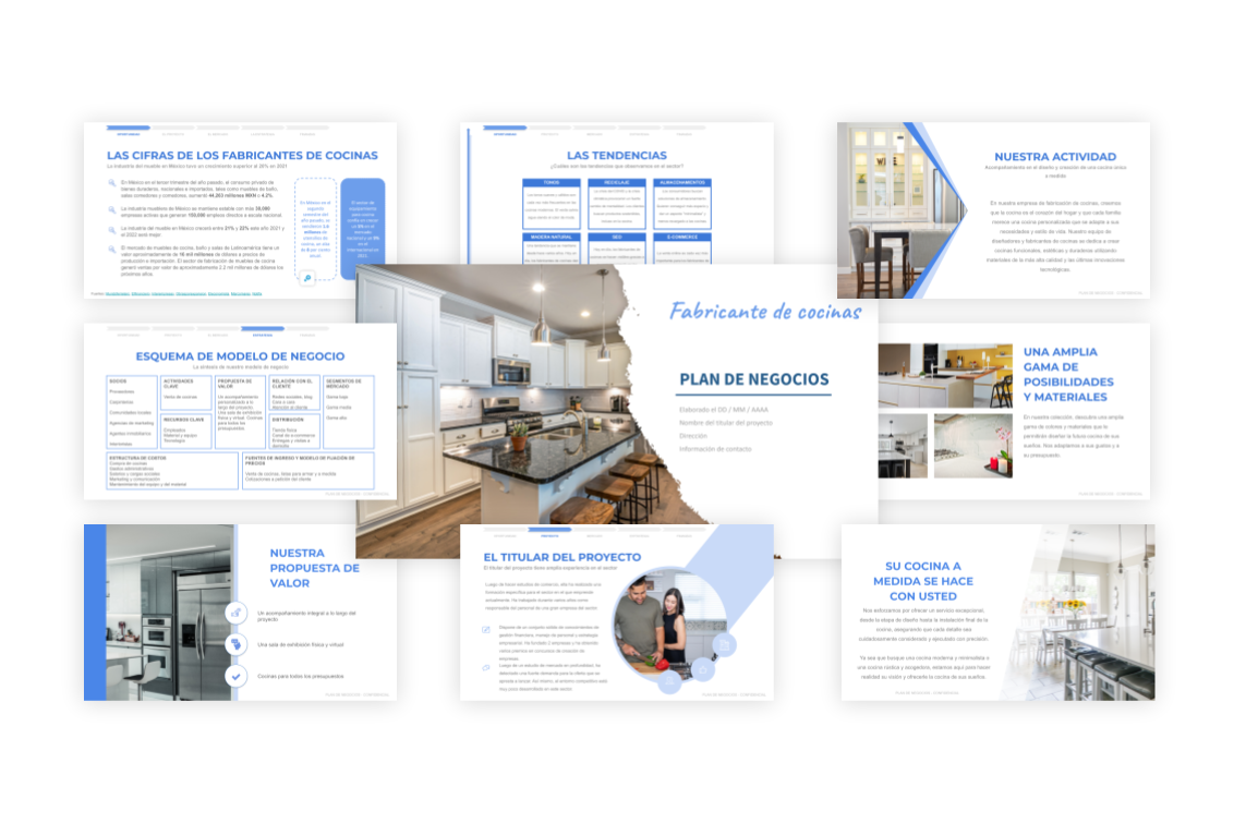Plan de Negocios Fabricante de Cocinas