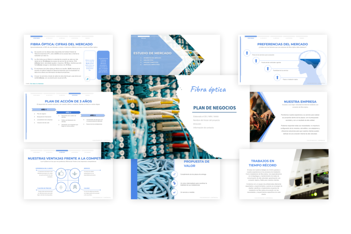 Plan de Negocios Fibra Óptica