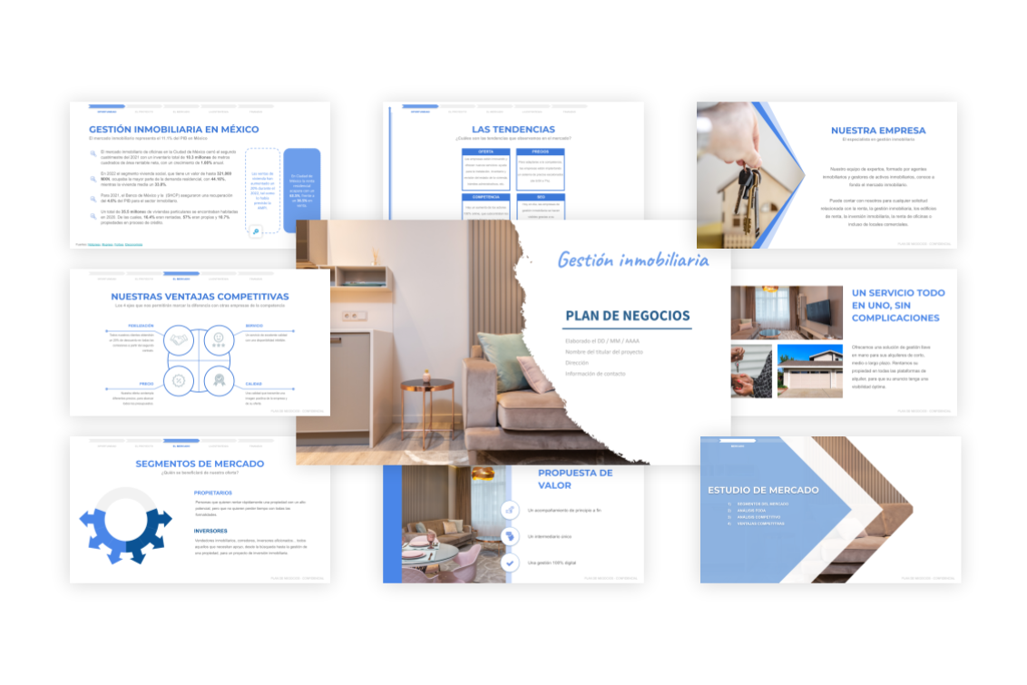 Plan de Negocios Gestión inmobiliaria