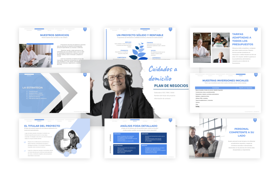 Plan de Negocios Cuidados a Domicilio