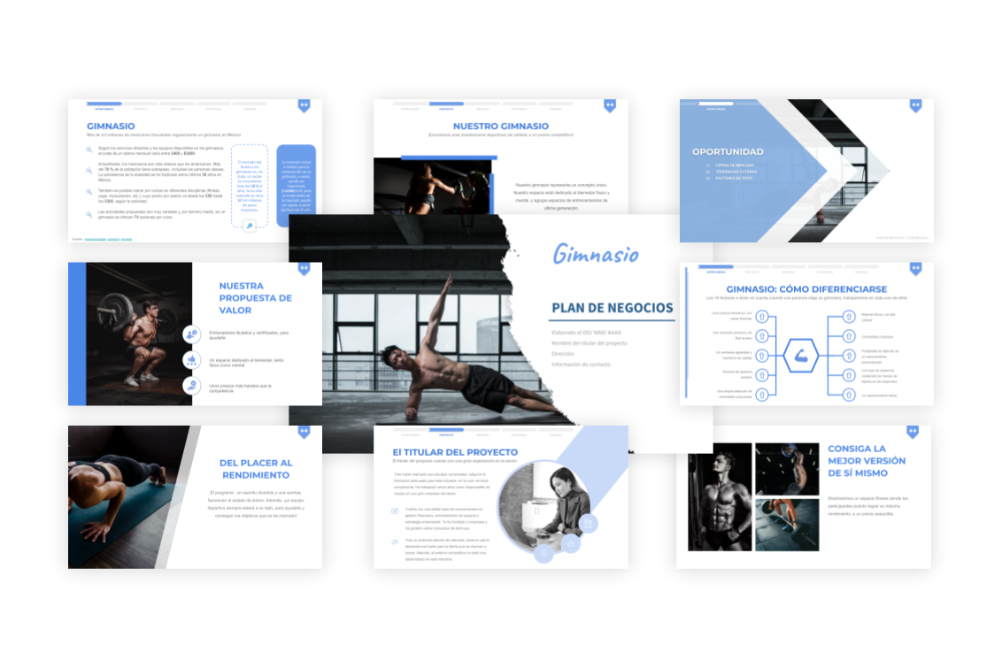 Plan de Negocios Gimnasio