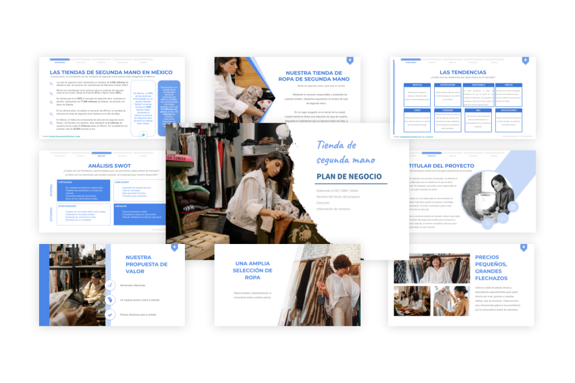 Plan de Negocios Tienda de Segunda Mano