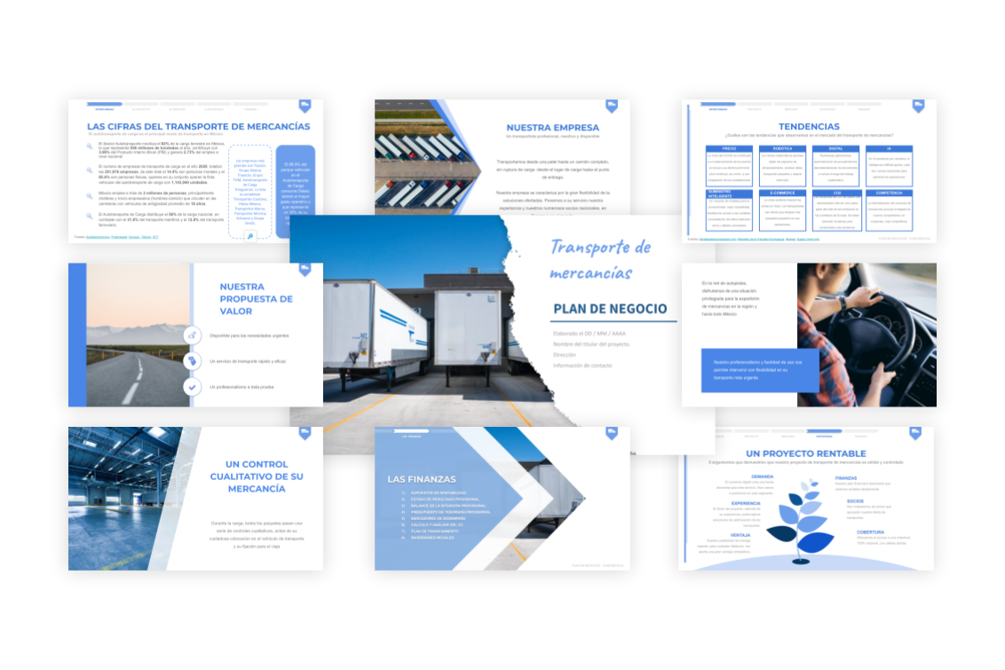 Plan de Negocios Transporte de Mercancías