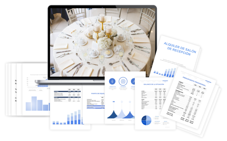 Plan Financiero Alquiler de Salón de Recepción