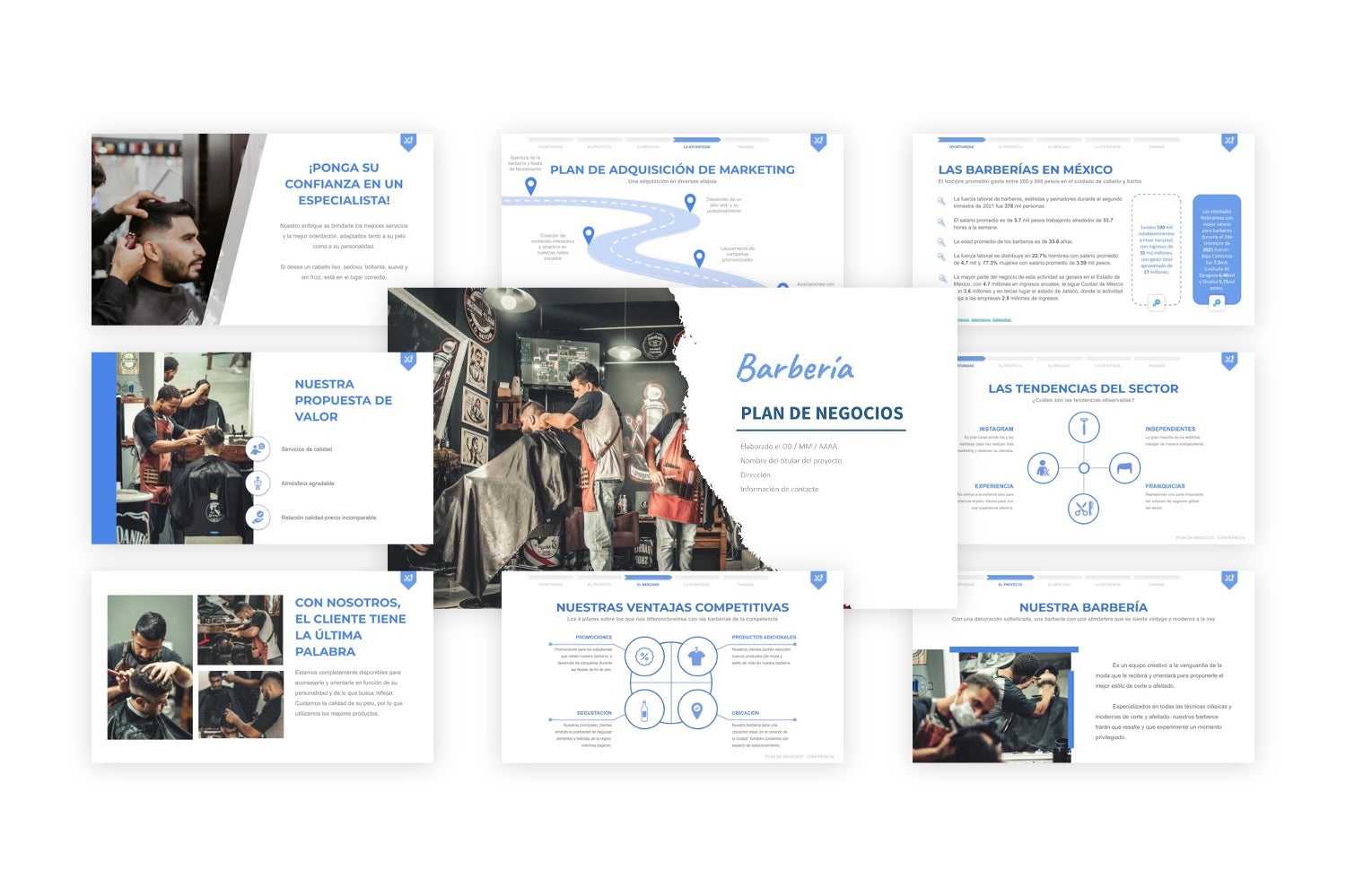 Plan de negocios Barbería