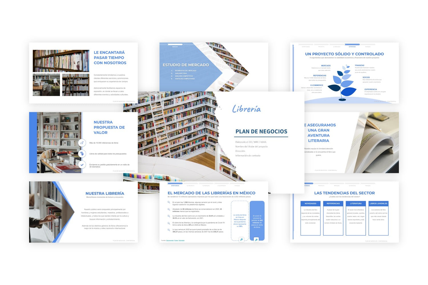 Plan de Negocios Librería