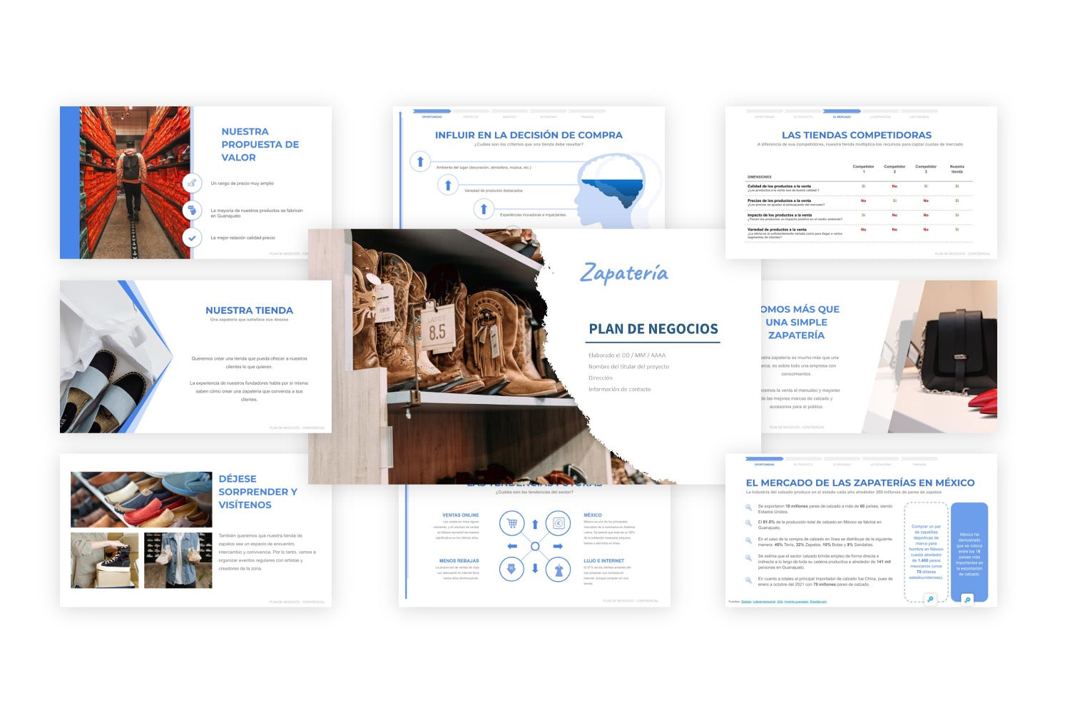 Plan de Negocios Zapatería