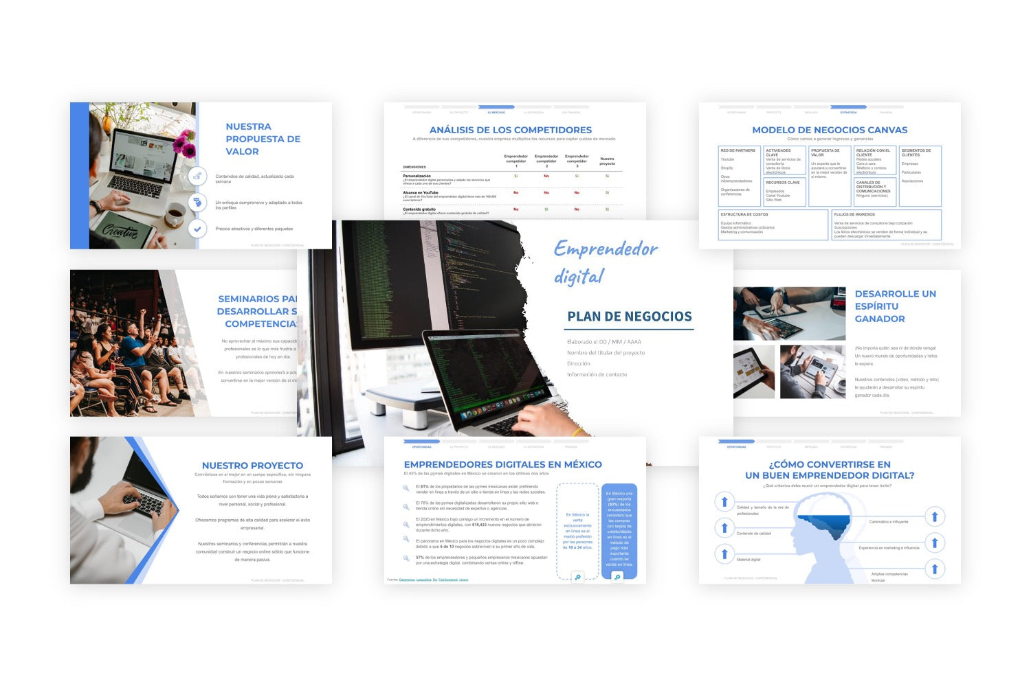 Plan de Negocios Emprendedor Digital