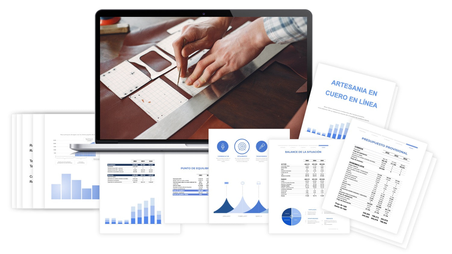 Plan Financiero Marroquinería en Línea