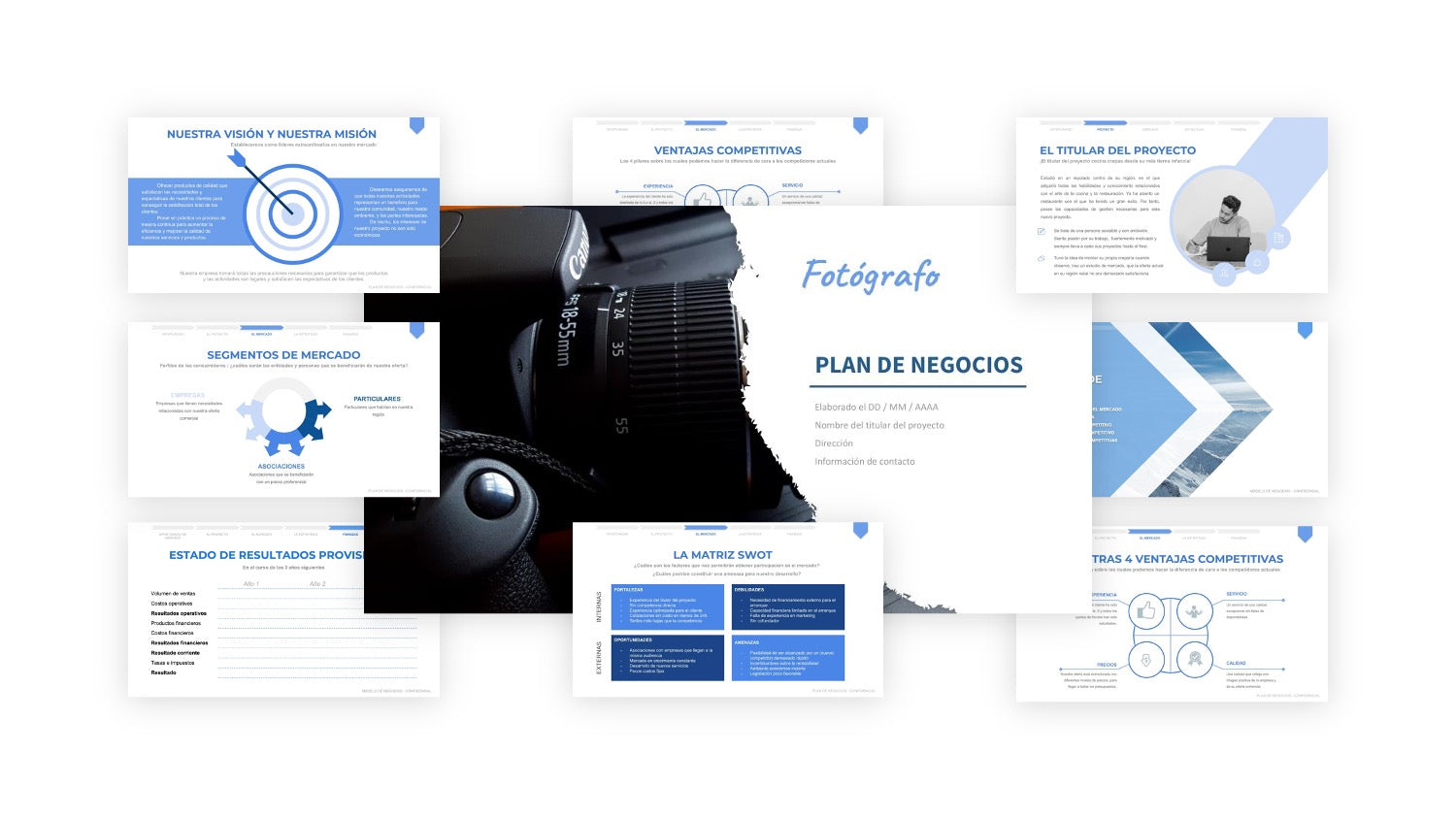 Plan de Negocios Fotógrafo