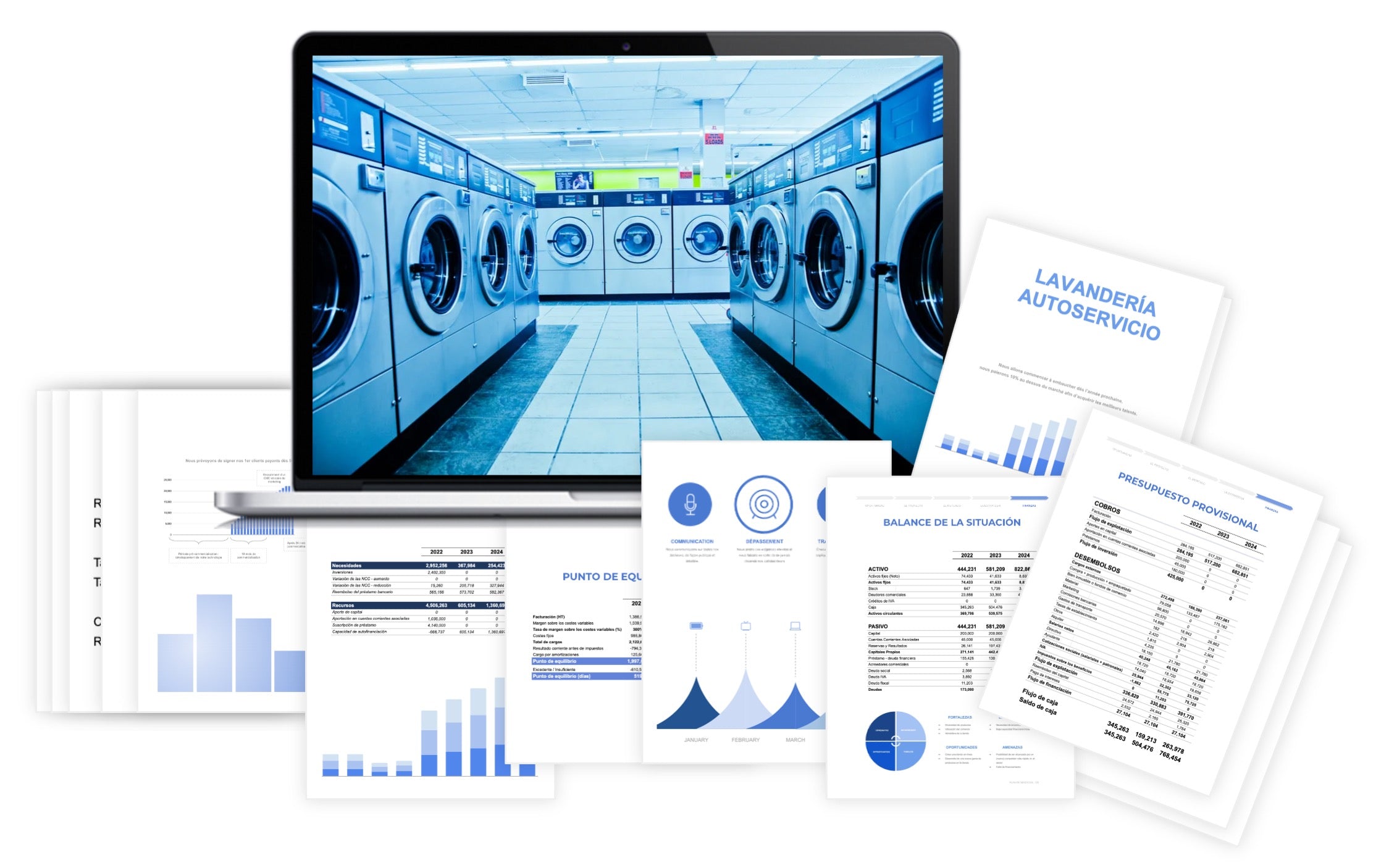 Plan Financiero Lavandería Autoservicio