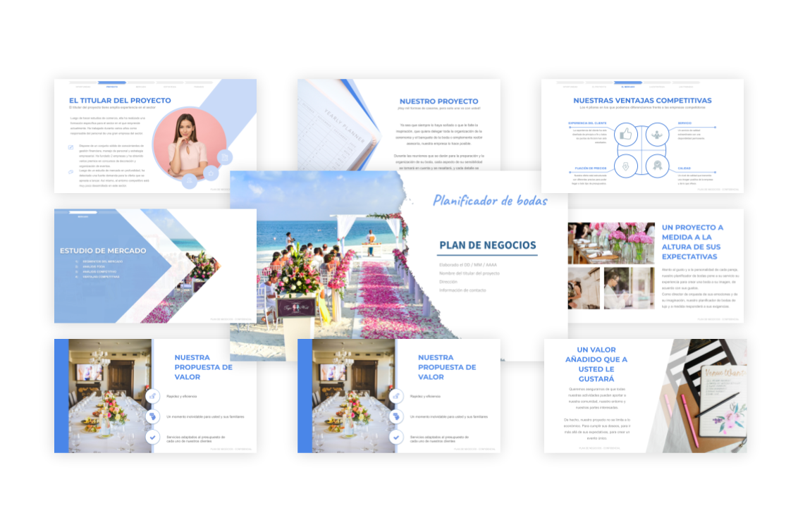 Plan de Negocios Planificador de Bodas