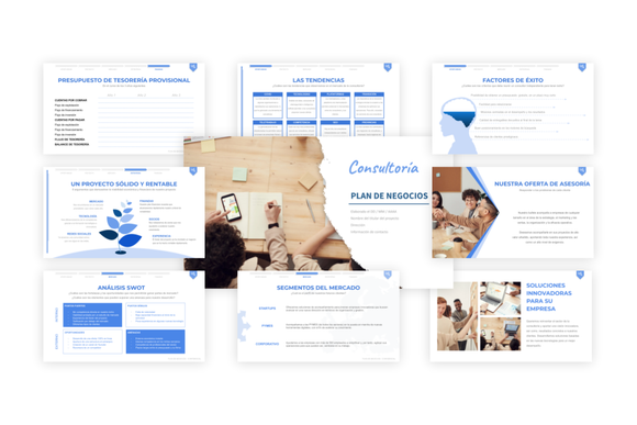 Un ejemplo gratuito de presentación de un proyecto de empresa de consultoría