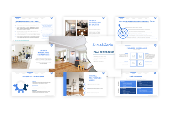 Un ejemplo gratuito de presentación de un proyecto de negocio inmobiliario