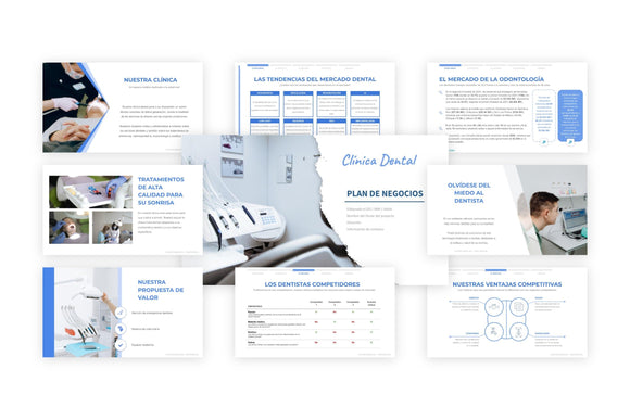 Un ejemplo gratuito de presentación de un proyecto de clínica odontológica