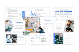 Un ejemplo gratuito de presentación de un proyecto de farmacia