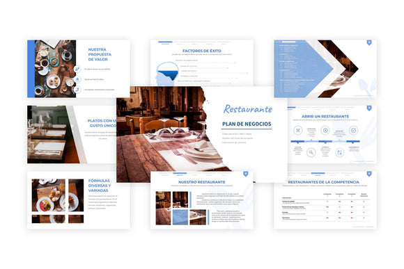 Restaurante: el plan de negocios en Excel