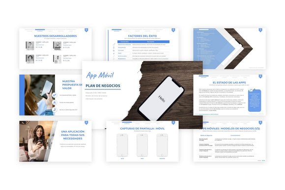 App móvil: el plan financiero
