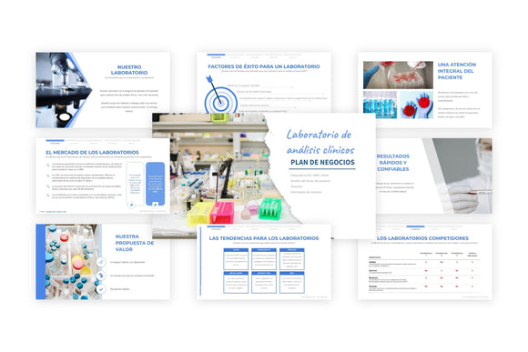 Un ejemplo gratuito de presentación de un proyecto de laboratorio de análisis clínicos