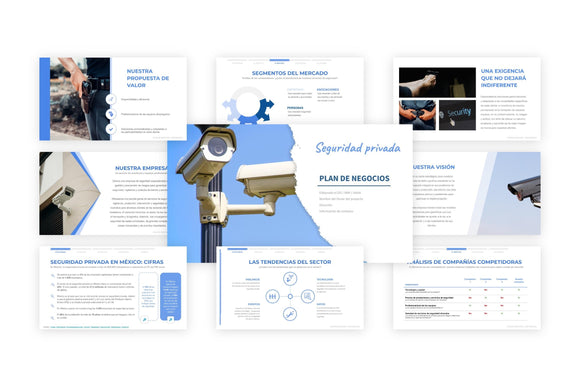 Un ejemplo gratuito de presentación de un proyecto de empresa de seguridad privada