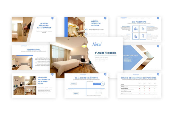 Un ejemplo gratuito de presentación de un proyecto de hotel